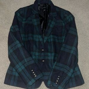 Blackwatch Banana Republic Wool Blazer